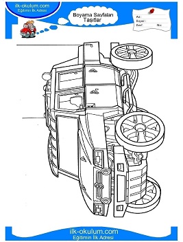 Çocuklar İçin Fiat Boyama Sayfaları 